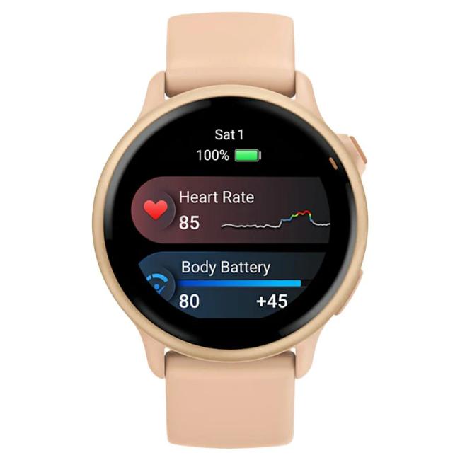 Garmin Vivoactive 6 Smartwatch Pink, AMOLED Display, Health and Fitness Tracking, Up to 11 Days Battery Life
