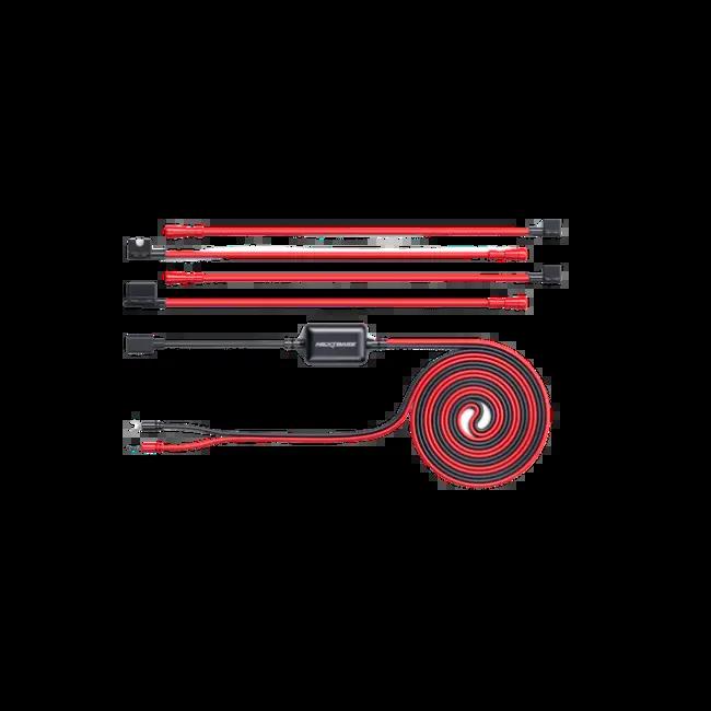 Nextbase Piqo Pro Install Cable Hardwire Kit 1 Meter for Piqo 1K 2K Dash Cams with Fuse Types and Battery Protection