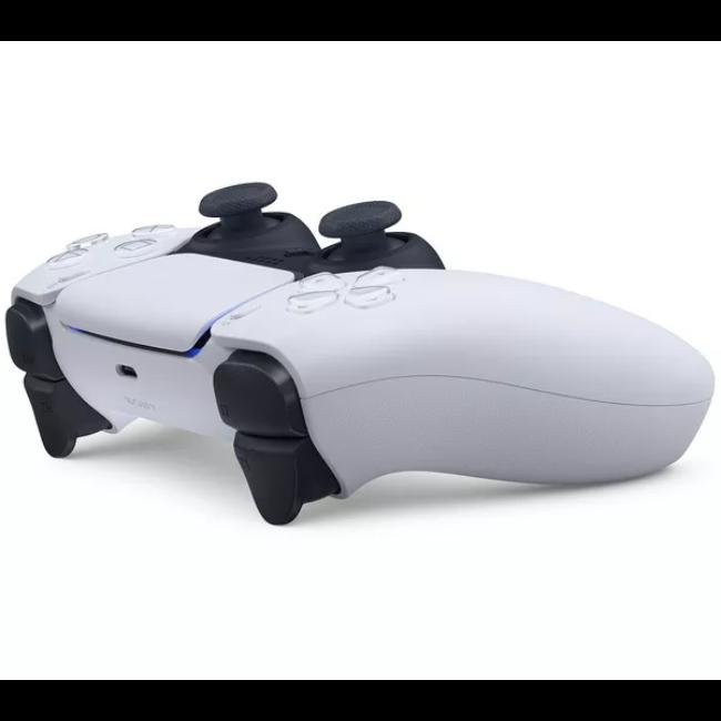 Sony DualSense Wireless Controller for PS5 - White - Haptic Feedback, Adaptive Triggers, Built-in Mic, USB-C