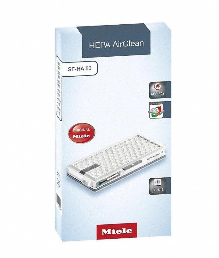 Miele SF-HA50 HEPA AirClean Vacuum Filter for Complete C2 C3 Compact C1 C2 Allergy Relief Odour Control HEPA 13