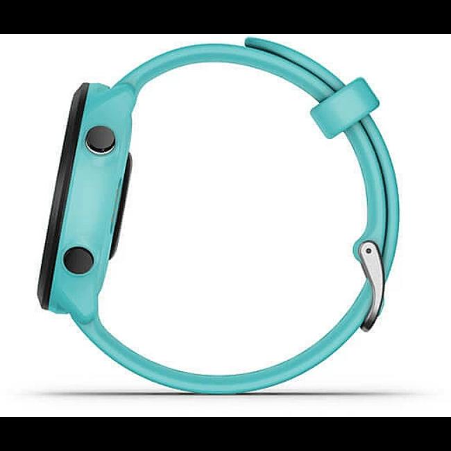 Garmin Forerunner 55 Smartwatch Aqua Blue GPS Running Watch with Start/Stop Button