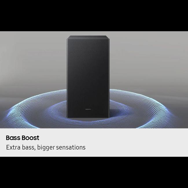 Samsung B-Series 2.1ch Soundbar with Subwoofer - Black | Includes Remote, Soundbar, Subwoofer