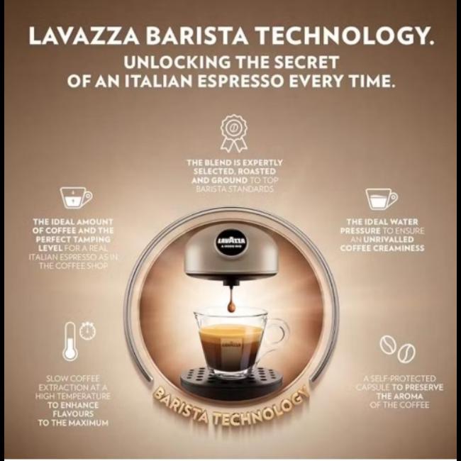 Lavazza A Modo Mio Jolie Evo Coffee Machine - Grey, Coffee, Cup, Pods