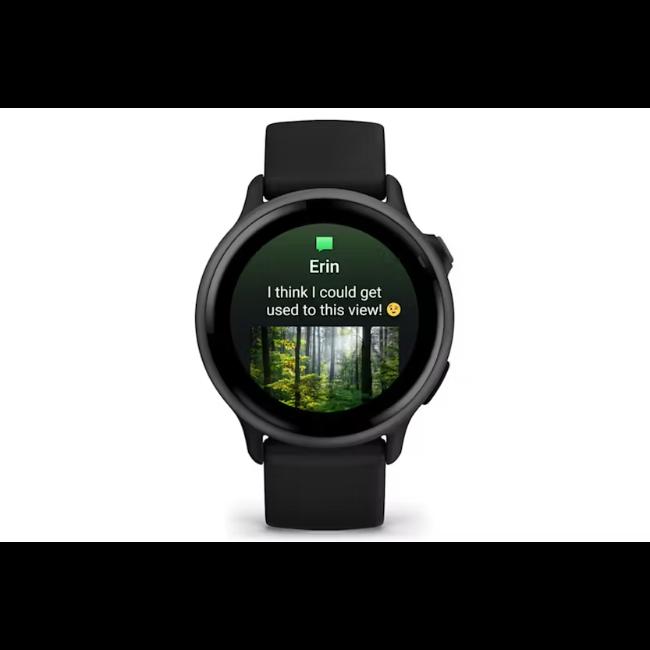 Garmin Vivoactive 6 Smartwatch Black AMOLED Display Fitness Tracking Garmin Pay 5 ATM Water Resistance