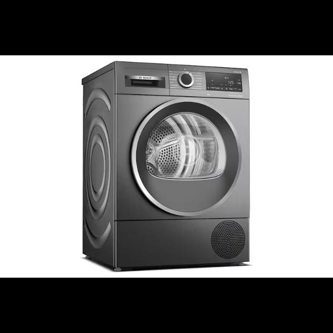 Bosch Series 6 9kg Heat Pump Dryer - Grey, SelfCleaning Condenser