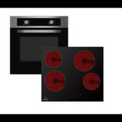 Powerpoint Cookpack Oven &amp; Hob Pack - Stainless Steel | P25CKMDSS image