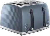 Russell Hobbs Honeycomb 4 Slice Toaster - Grey | 26073 image