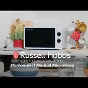 Russell Hobbs 17l Microwave | White | RHMM703MN image