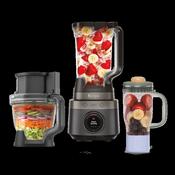 Ninja CrushBOSS 3-in-1 Kitchen System with Food Processor &amp; Tumbler | LB401UKBK image