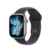 Apple Watch Series 11 GPS 42MM Space Grey Aluminium Case with Black Sport Band - M/L | MEQX4MP/A
