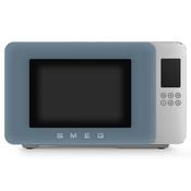 Smeg Microwave 29l | Storm Blue | MOC01SBMUK