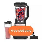 Ninja 2-in-1 Blender with Auto-iQ | Black &amp; Silver | BN750UK