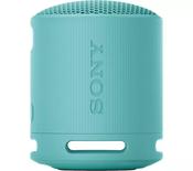 Sony Compact Portable Bluetooth Speaker - Blue | SRSXB100L image