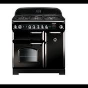 Rangemaster Classic All Gas Cooker - Black | CLA90NGFBK image