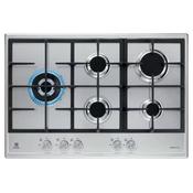 Electrolux 600 Slim Line Gas Hob 75cm 5 Burner - Stainless Steel | KGS75662SX image