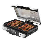 Ninja Sizzle Pro Xl Grill &amp; Flat Plate - Silver/Black | GX101UK image