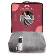 Dreamland Luxury Snuggle Up Heated Throw | Grey | 16707 image