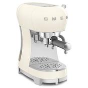 Smeg Espresso Coffee Machine - Cream | ECF02CRUK