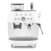 Smeg Espresso Bean To Cup Coffee Machine - White | EGF03WHUK image
