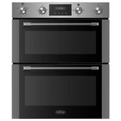 Belling 70cm Built-In Double Oven - Stainless Steel | BI704FPSTA image