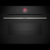 Bosch Series 8 Built-in Compact Oven with Microwave Function - Black | CMG7241B1B