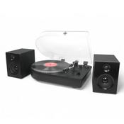 Steepletone Camden Luxury Record Player with Bluetooth - Black | CAMDEN2XPBLK