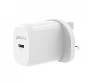 Groove 20W USB-C Wall Charger - White | GVMA107WE image