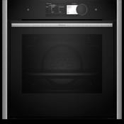 Neff N90 Built-In Single Oven with Added Steam function Oven with Slide'n'Hide - Black | B69VY7MY0 image