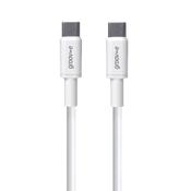 Groove USB-C To USB-C Charging Cable | White | GVMA025WE image