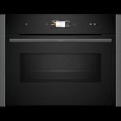 Neff N90 Built-in Compact Oven with Microwave Function - Black/Graphite | C24MS31G0B