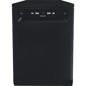 Hotpoint Freestanding Dishwasher with Rapid Wash 14pl/7prg - Black | HP2FFC14BN6BUK image