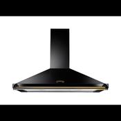 Rangemaster Hood 110cm - Black &amp; Brass | CLAHDC110BB image