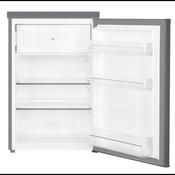 Belling 55cm Under Counter Fridge with Icebox - Black Steel | BR110BKIX