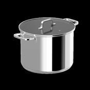 Berghoff Helix Covered Stockpot | 28cm | Stainless Steel | 1315166 image
