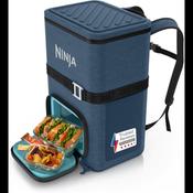 Ninja FrostVault Go 23L 36-Can Backpack Soft Cooler | Lakeshore Blue | FF136EUUKNV