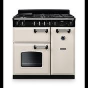 Rangemaster Classic 90cm Dual Fuel Range Cooker - Pale Cream | CL90DFPPCR-CM1 image