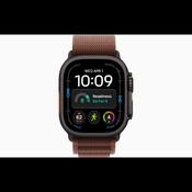 Apple Watch Ultra 4 | Cell | 49mm Med - Black &amp; Burgundy | MJC14DH-A image