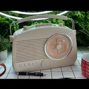 Steepletone Retro Radio With Bluetooth | Beige | BRIGHTON-BGEBT image