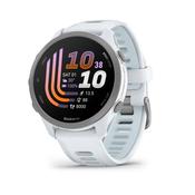 Garmin Forerunner 170 Music - Whitestone with Whitestone/Cloud Blue Band | 010-03920-11
