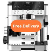 Ninja Luxe Café Premier Espresso Machine | Black &amp; Stainless Steel | ES601UK