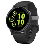 Garmin Vivoactive 5 Smartwatch - Slate &amp; Black | 010-02862-10 image