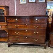 19th century mahogany chest of drawers