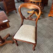 Beautiful mahogany bedroom occasional chair image