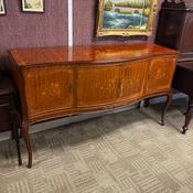 Fabulous rosewood bow fronted four door sideboard image