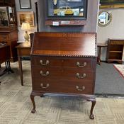 Beautiful traditional mahogany bureau writing desk image