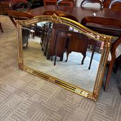Louis XV Revival gilt overmantel mirror