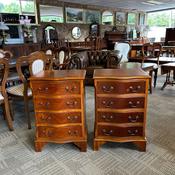 Fabulous pair of chest lockers with four drawers in each image