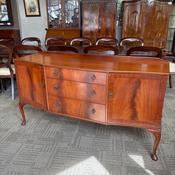 Beautiful mahogany breakfront sideboard image