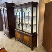 A beautiful early 20th-century glazed display cabinet by Maple &amp; Co