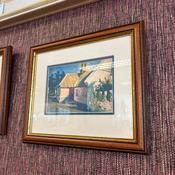 Vintage Irish landscape art print by noted landscape artist J. M. McAuli image